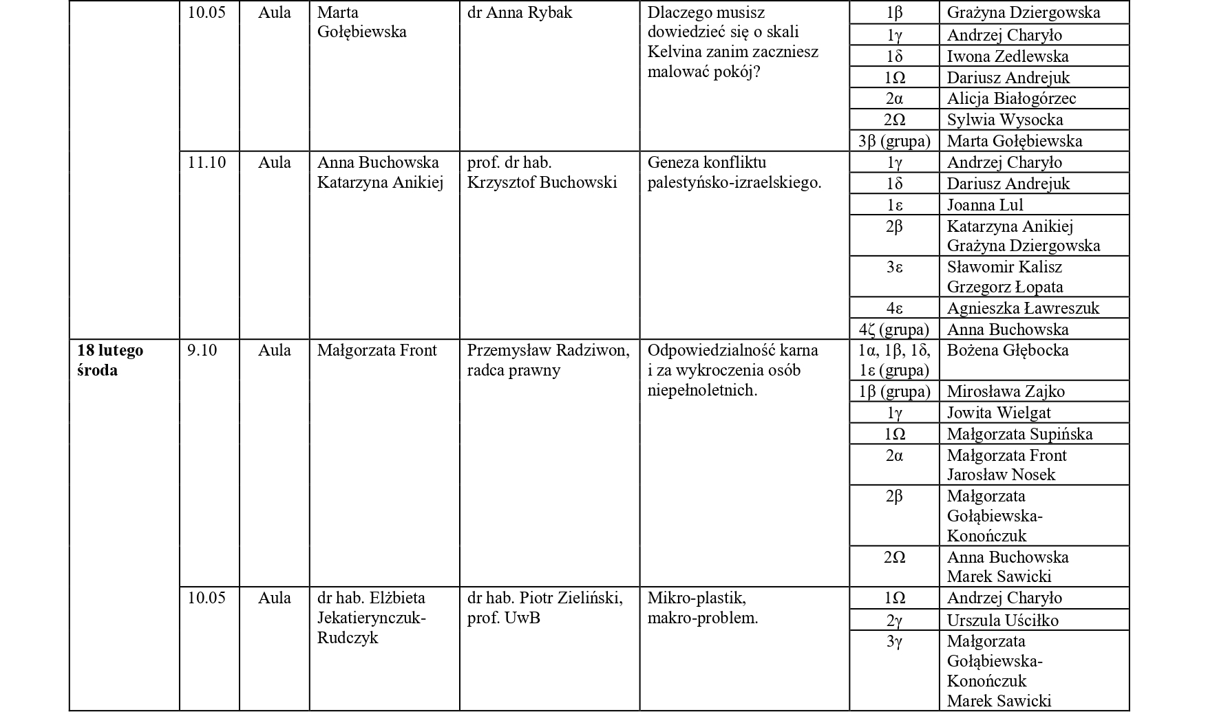 Kalendarz Dni Nauki 2