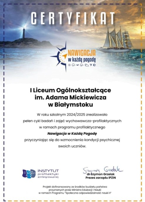 Nawigacja w Każdą Pogodę