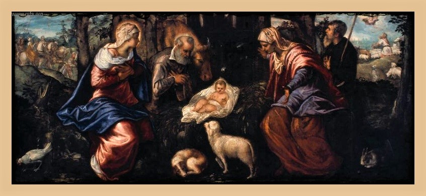 Tintoretto_Narodziny_Jezusa