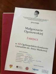 Małgosia nagrodzona 3