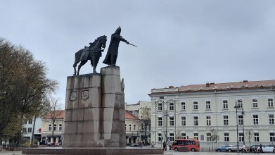 Wilno pomnik Gedymina