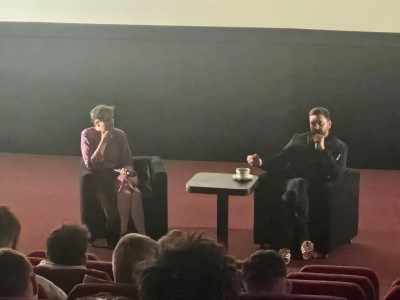 Klasa 2B w kinie spotkanie z reżyserem