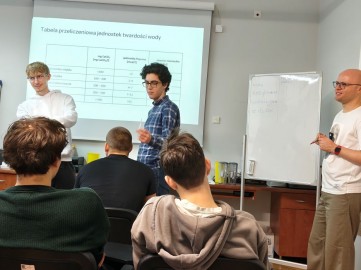 Klasa 4A wykład na UMB 1