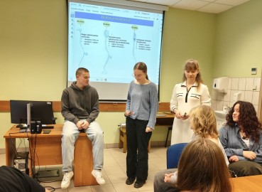 Klasa 4A wykład na UMB 2