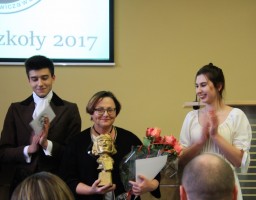 Święto szkoły p. Barbara Świętońska Belfer Roku