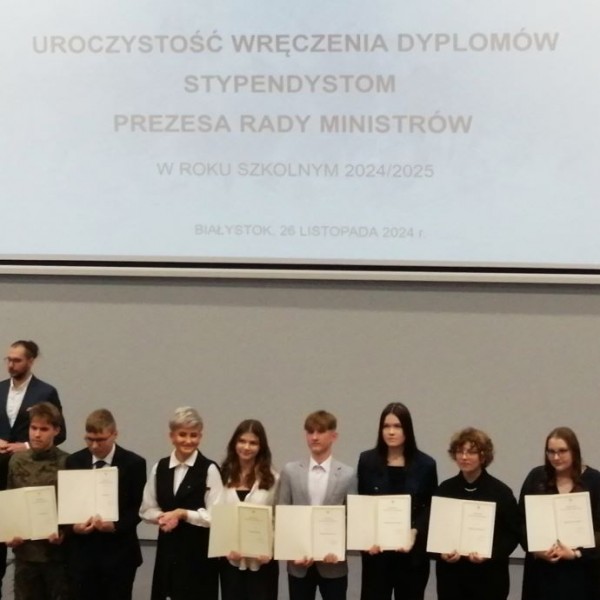 Hanna Kononiuk na uroczystości