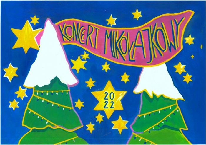 plakat Koncert Mikołajkowy mały